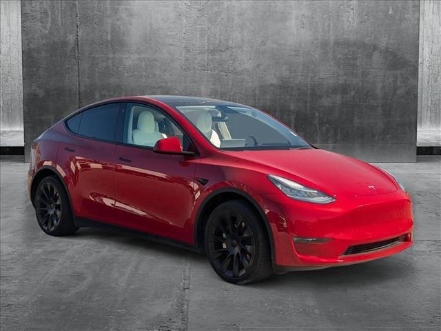 used 2021 Tesla Model Y car, priced at $27,981