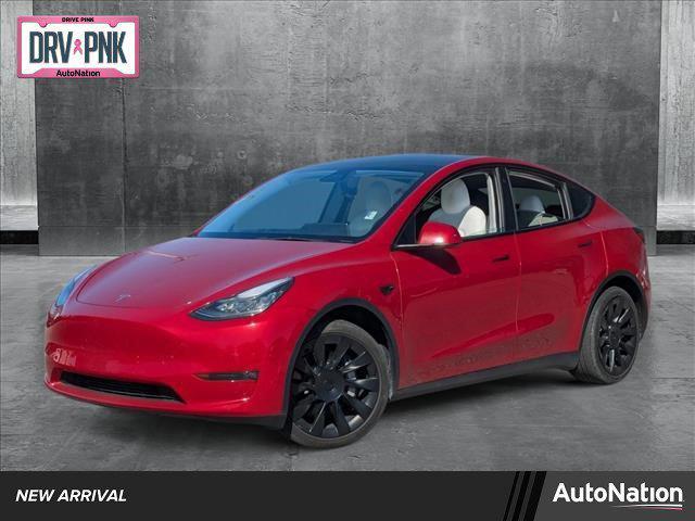 used 2021 Tesla Model Y car, priced at $27,981