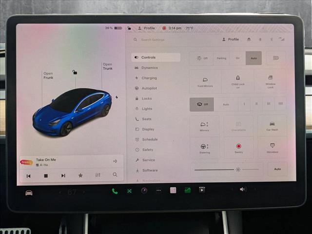 used 2019 Tesla Model 3 car, priced at $18,492