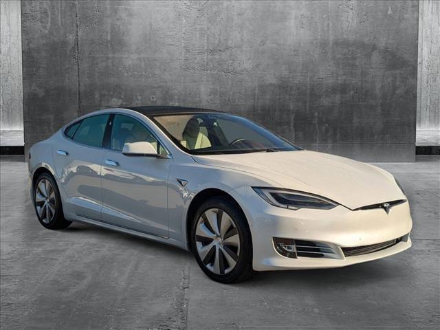 used 2021 Tesla Model S car, priced at $44,995