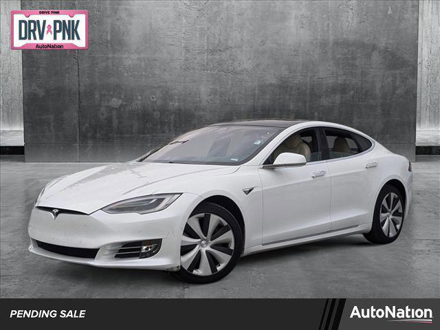 used 2021 Tesla Model S car, priced at $46,992