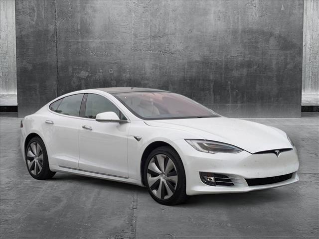 used 2021 Tesla Model S car, priced at $46,992