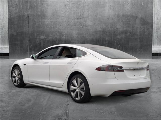 used 2021 Tesla Model S car, priced at $46,992