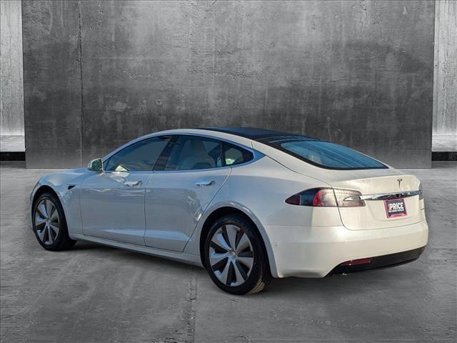 used 2021 Tesla Model S car, priced at $44,995