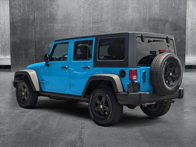 used 2017 Jeep Wrangler Unlimited car, priced at $22,391