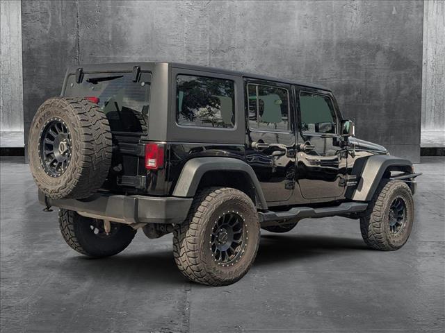 used 2017 Jeep Wrangler Unlimited car, priced at $26,491