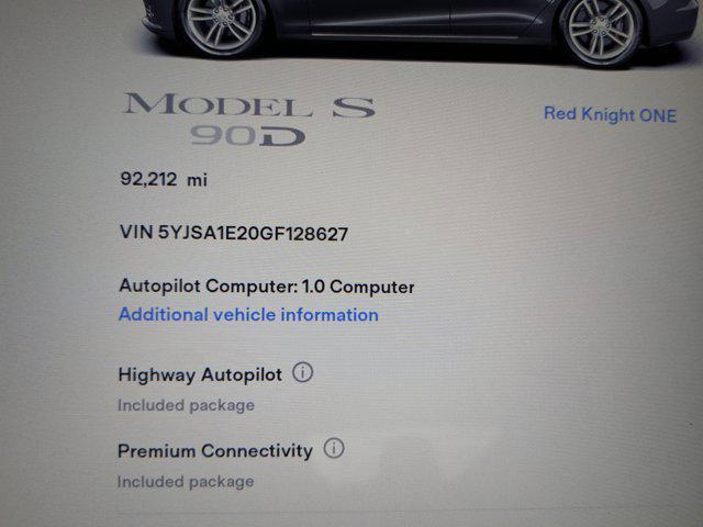 used 2016 Tesla Model S car, priced at $23,383