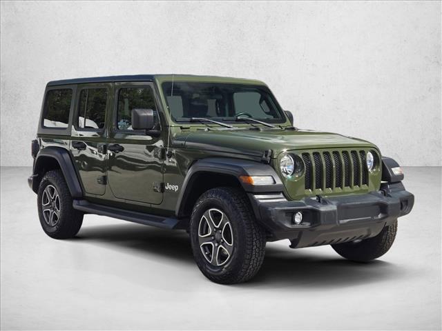 used 2020 Jeep Wrangler Unlimited car, priced at $29,991
