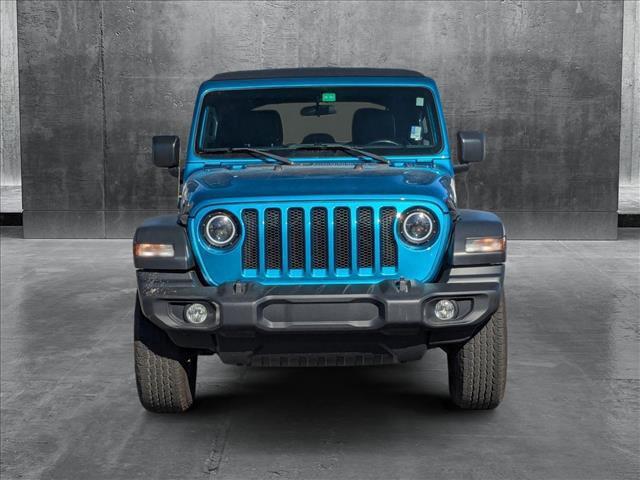 used 2020 Jeep Wrangler Unlimited car, priced at $27,982