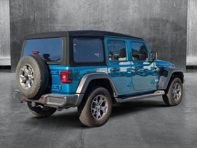 used 2020 Jeep Wrangler Unlimited car, priced at $27,982