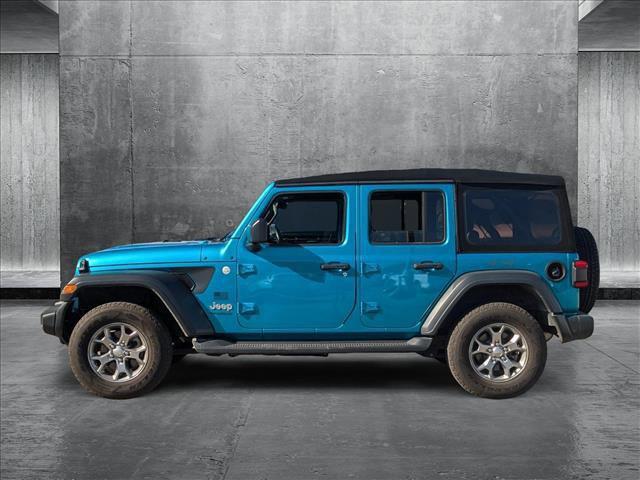 used 2020 Jeep Wrangler Unlimited car, priced at $27,982