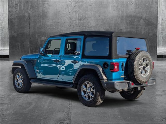 used 2020 Jeep Wrangler Unlimited car, priced at $27,982