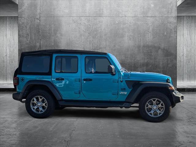 used 2020 Jeep Wrangler Unlimited car, priced at $27,982