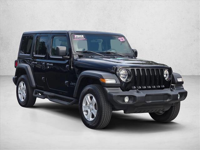 used 2023 Jeep Wrangler car, priced at $24,995