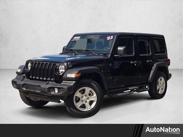 used 2023 Jeep Wrangler car, priced at $24,995