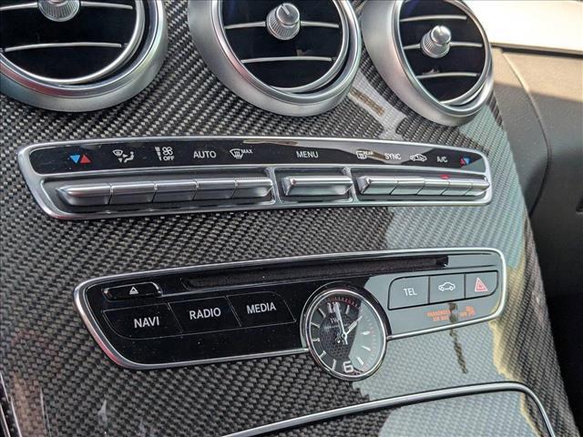 used 2018 Mercedes-Benz AMG C 63 car, priced at $46,291