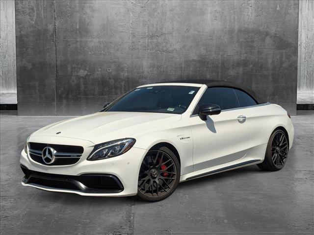 used 2018 Mercedes-Benz AMG C 63 car, priced at $46,291