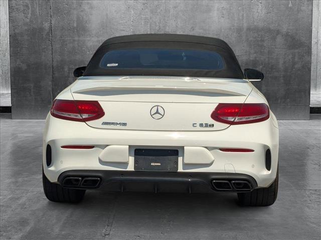 used 2018 Mercedes-Benz AMG C 63 car, priced at $46,291