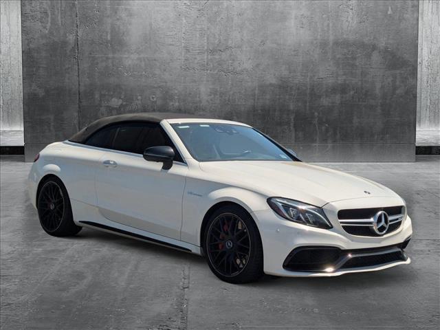 used 2018 Mercedes-Benz AMG C 63 car, priced at $46,291
