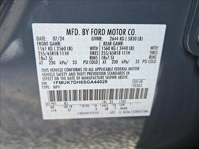new 2025 Ford Explorer car, priced at $40,191