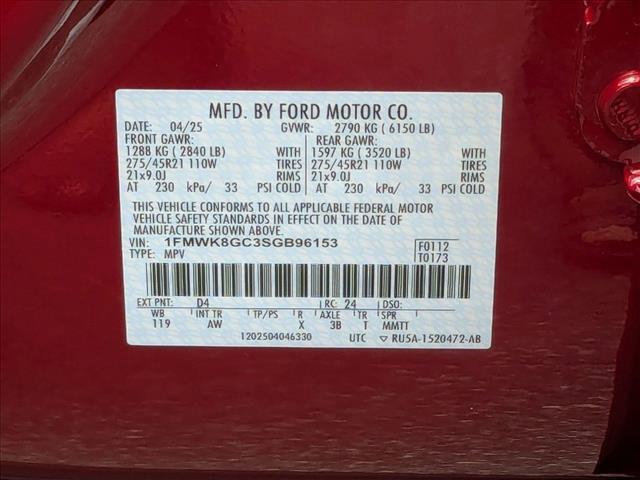 new 2025 Ford Explorer car, priced at $55,491