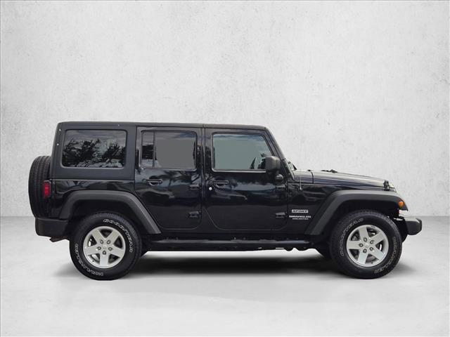 used 2016 Jeep Wrangler Unlimited car, priced at $18,705