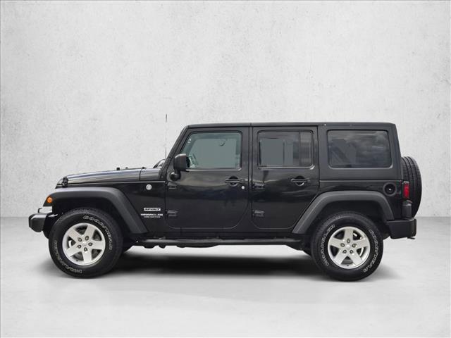 used 2016 Jeep Wrangler Unlimited car, priced at $18,705