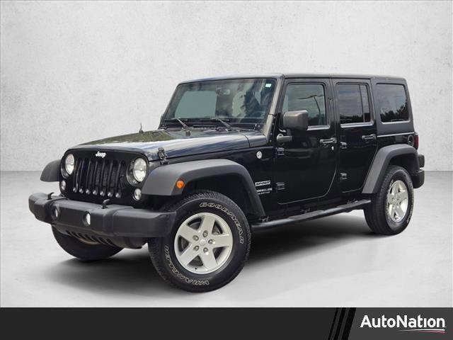 used 2016 Jeep Wrangler Unlimited car, priced at $18,705