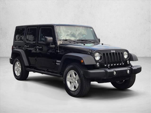 used 2016 Jeep Wrangler Unlimited car, priced at $18,705