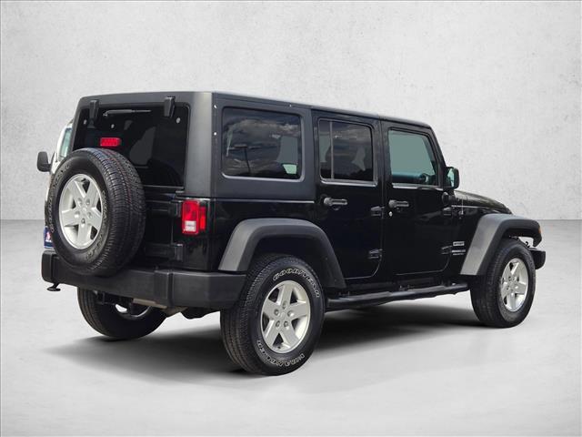 used 2016 Jeep Wrangler Unlimited car, priced at $18,705