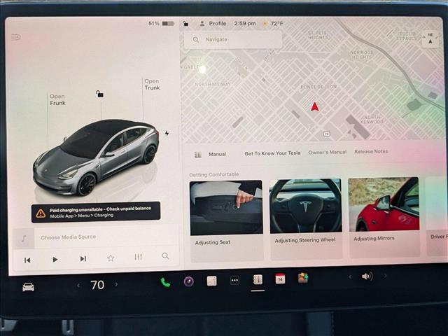 used 2022 Tesla Model 3 car, priced at $34,991