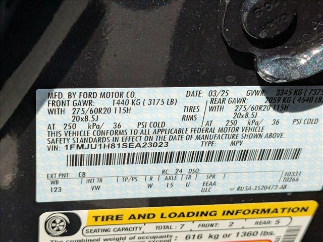 new 2025 Ford Expedition car, priced at $68,705