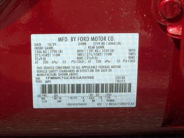 new 2025 Ford Explorer car, priced at $58,301