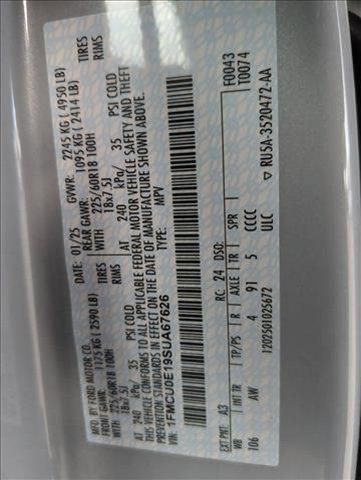 new 2025 Ford Escape PHEV car, priced at $31,491