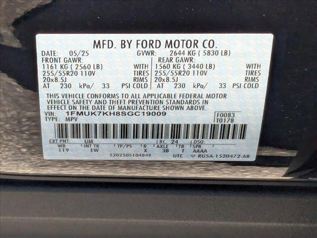new 2025 Ford Explorer car, priced at $41,991