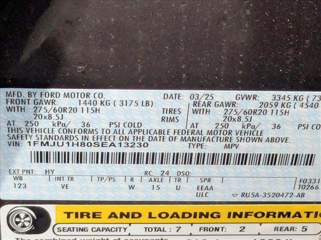 new 2025 Ford Expedition car, priced at $65,991