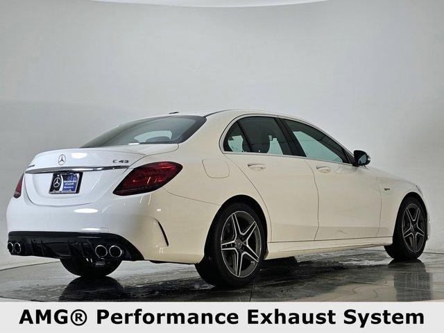 used 2020 Mercedes-Benz AMG C 43 car, priced at $34,445