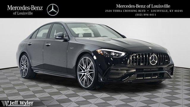 new 2024 Mercedes-Benz AMG C 43 car, priced at $74,845