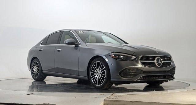 used 2022 Mercedes-Benz C-Class car, priced at $35,998