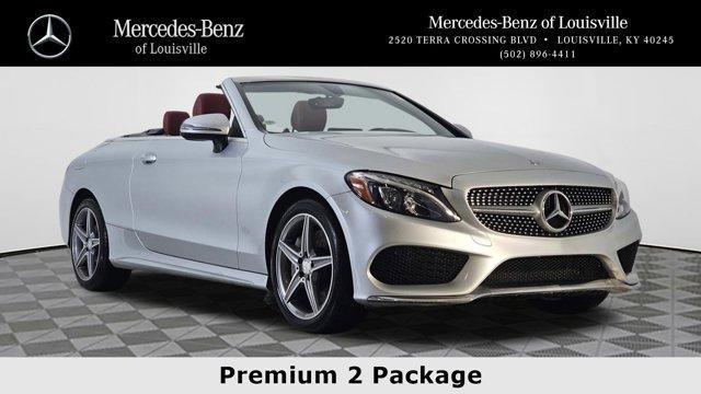 used 2017 Mercedes-Benz C-Class car, priced at $29,775