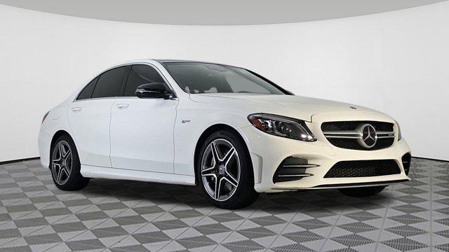 used 2020 Mercedes-Benz AMG C 43 car, priced at $46,998