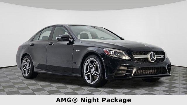 used 2020 Mercedes-Benz AMG C 43 car, priced at $32,997