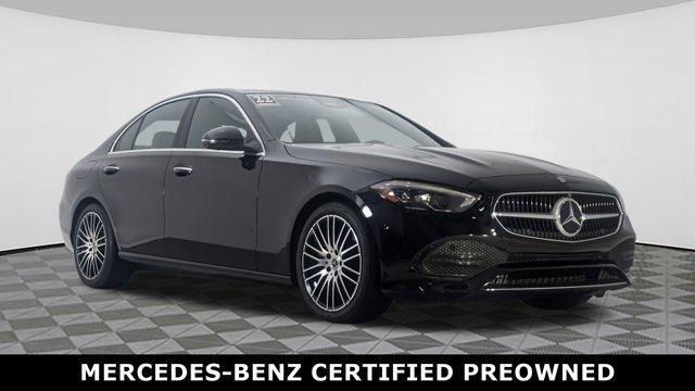 used 2022 Mercedes-Benz C-Class car, priced at $35,688