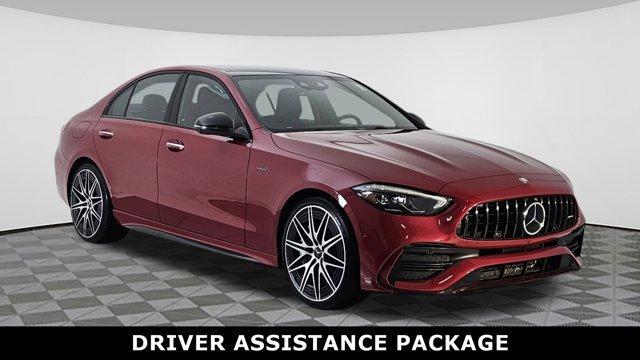 used 2024 Mercedes-Benz AMG C 43 car, priced at $57,067