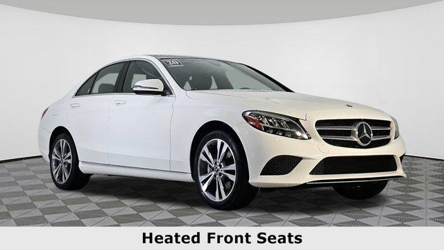 used 2020 Mercedes-Benz C-Class car, priced at $27,998