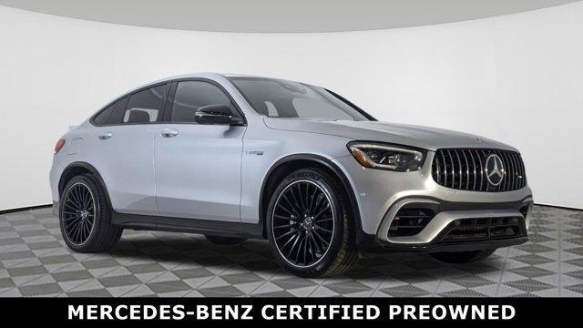used 2021 Mercedes-Benz AMG GLC 63 car, priced at $51,993