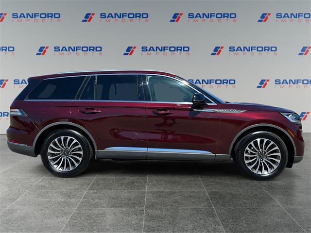 used 2021 Lincoln Aviator car, priced at $31,490