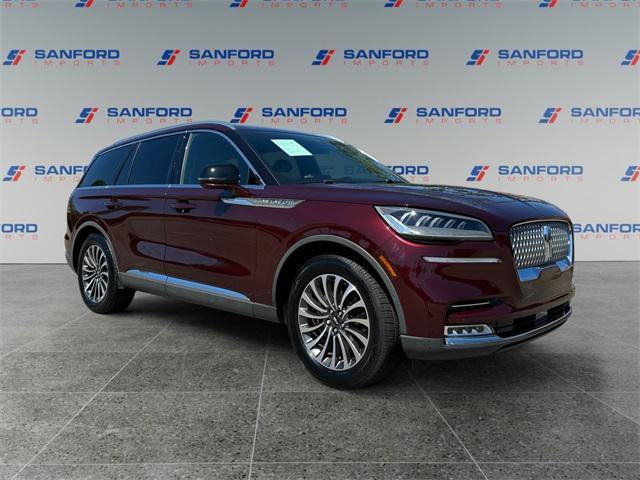 used 2021 Lincoln Aviator car, priced at $31,490