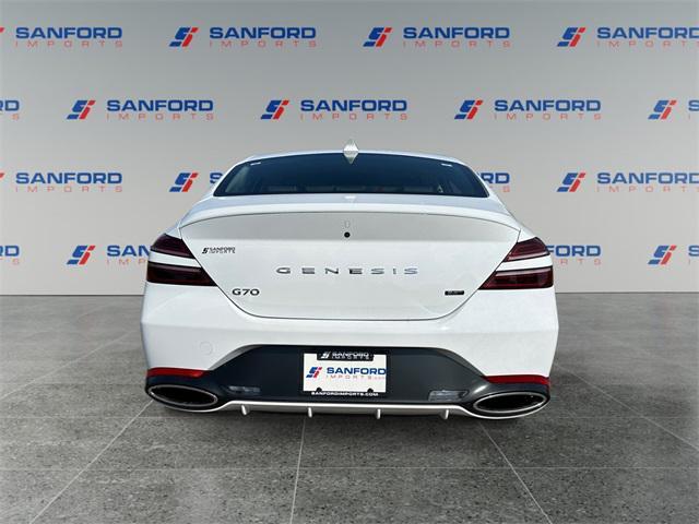 used 2023 Genesis G70 car, priced at $35,510