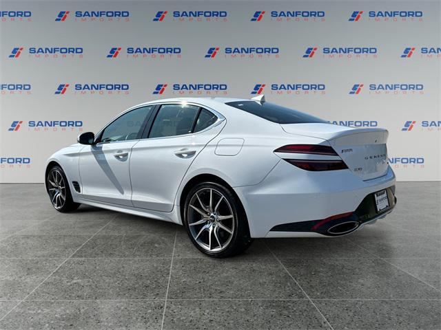 used 2023 Genesis G70 car, priced at $35,510